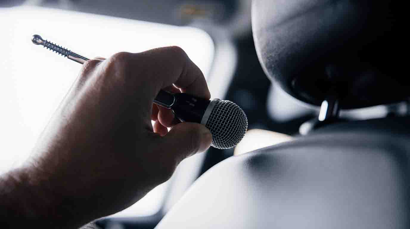 Installer un microphone pour appels mains-libres auto